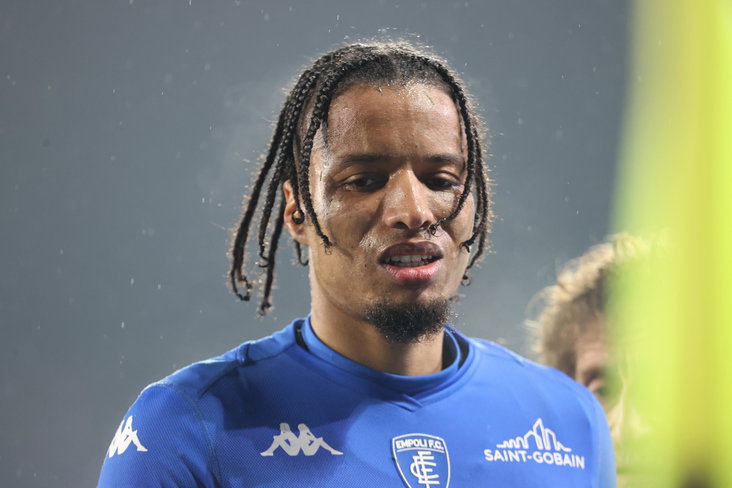 Ebuehi in het shirt van Empoli