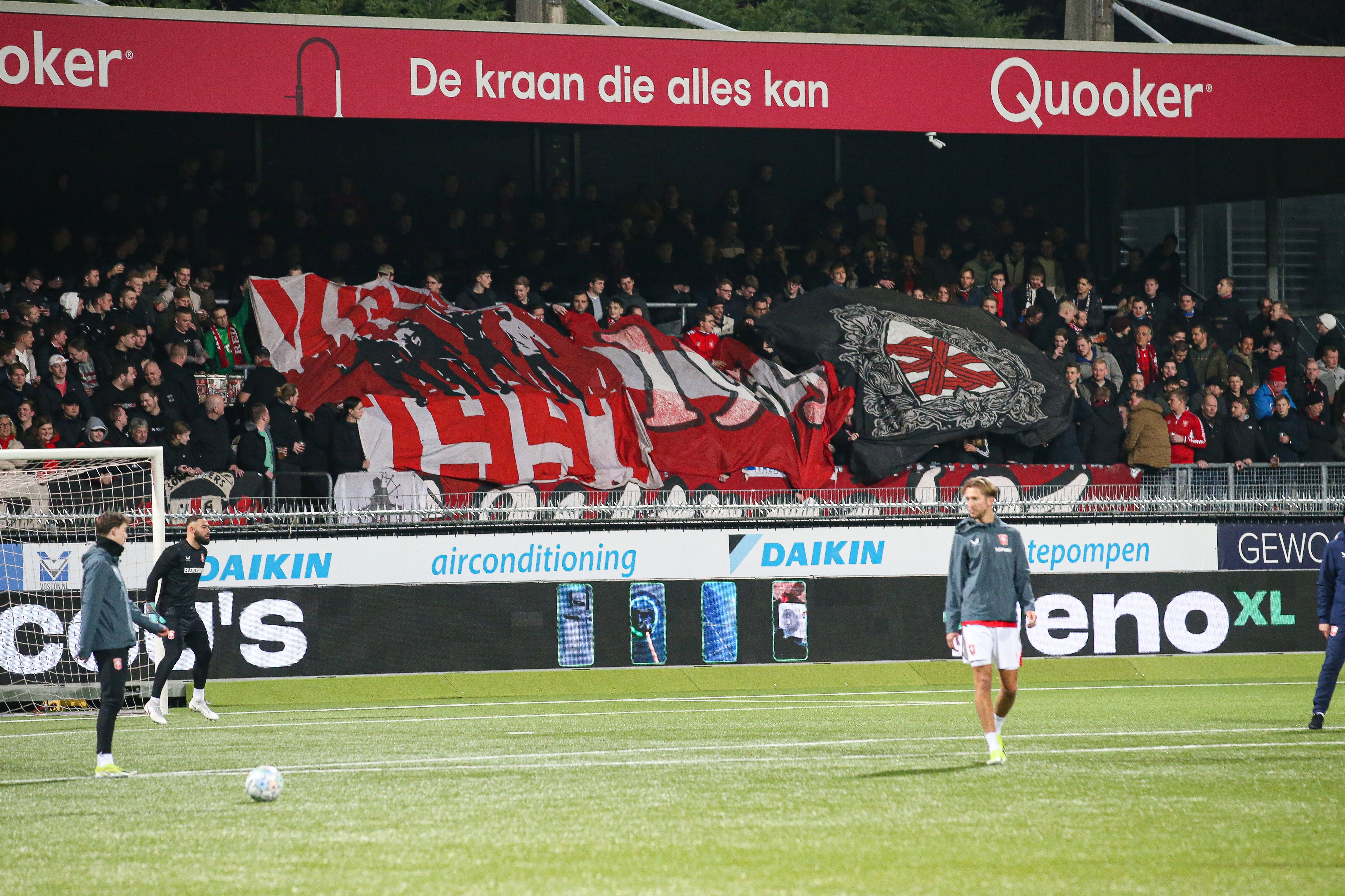 Issam El Maach voor het uitvak van FC Twente in Rotterdam