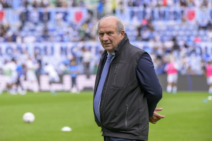 Angelo Fabiani, de technisch directeur van Lazio Roma