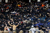 Ajax-fans in het uitvak