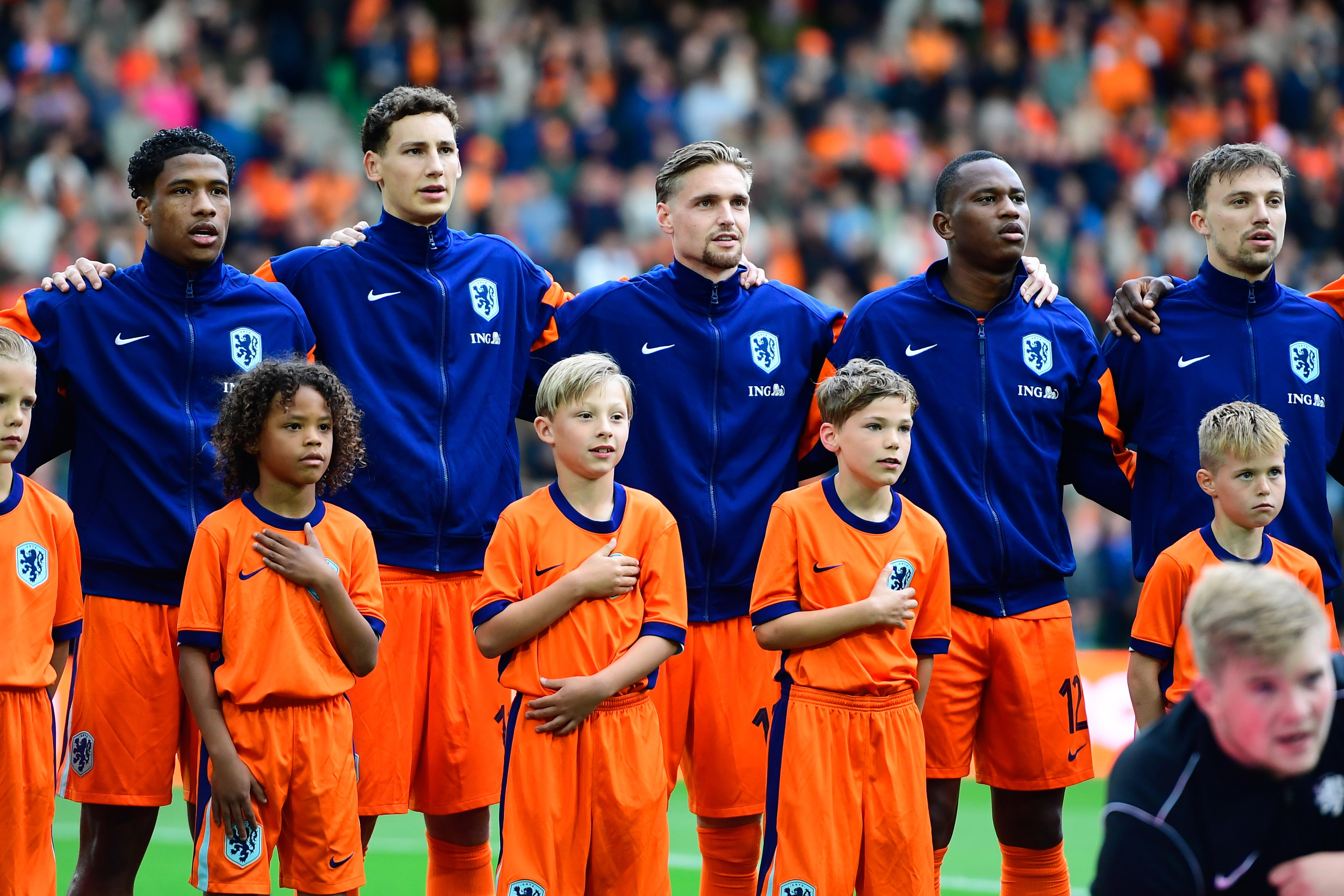 Jong Oranje in Groningen