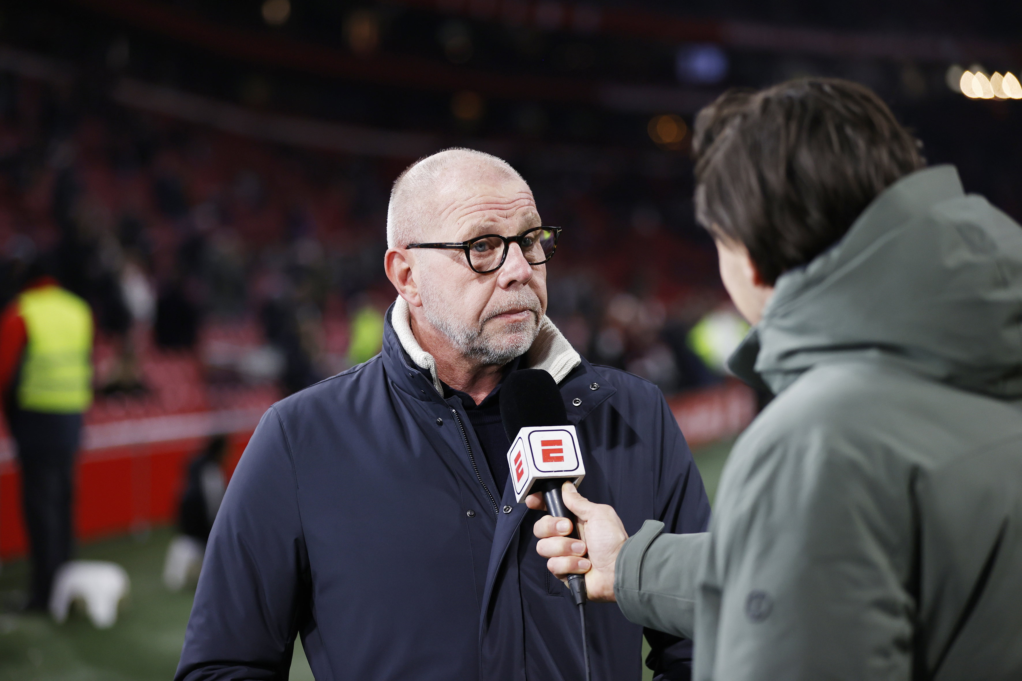 Fred Grim in gesprek met ESPN