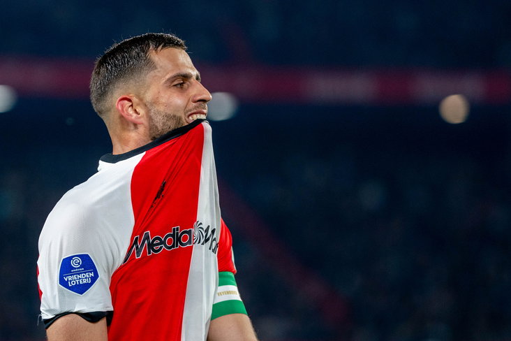 David Hancko in De Kuip