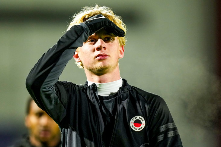 Cedric Hatenboer in stadion De Vliert (van FC Den Bosch)