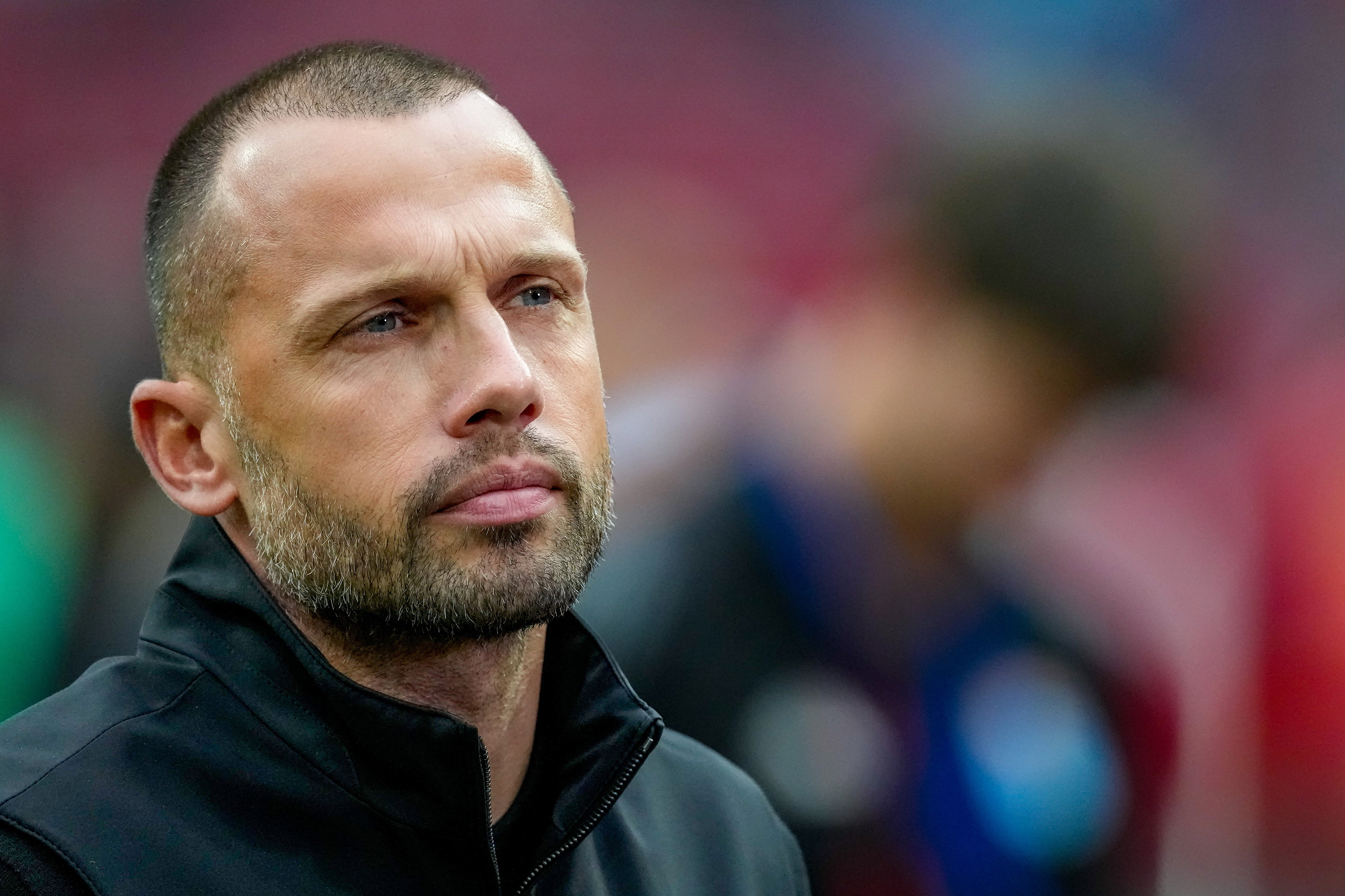 John Heitinga in de Johan Cruijff Arena
