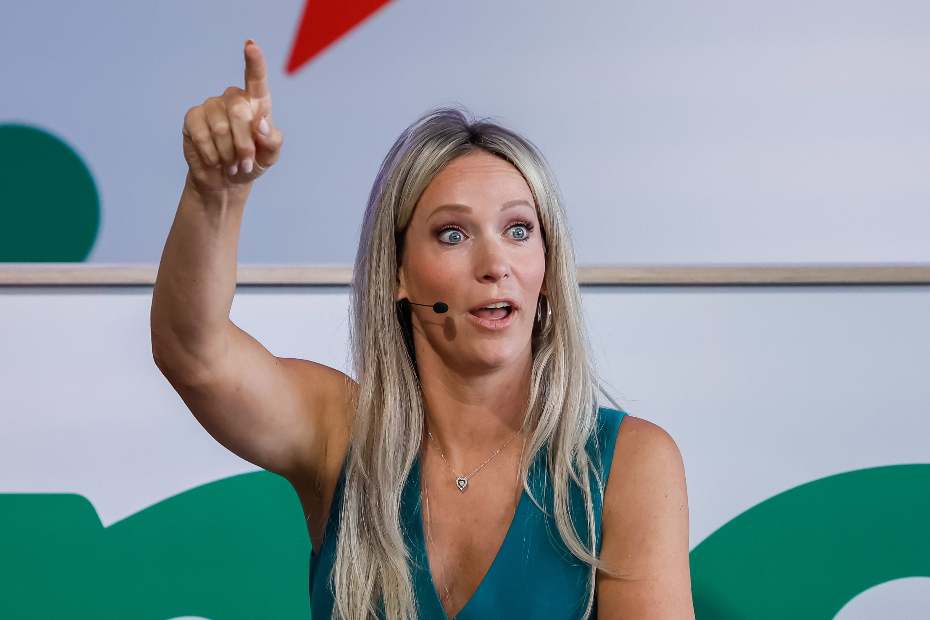 Hélène Hendriks bij de F1 in Zandvoort