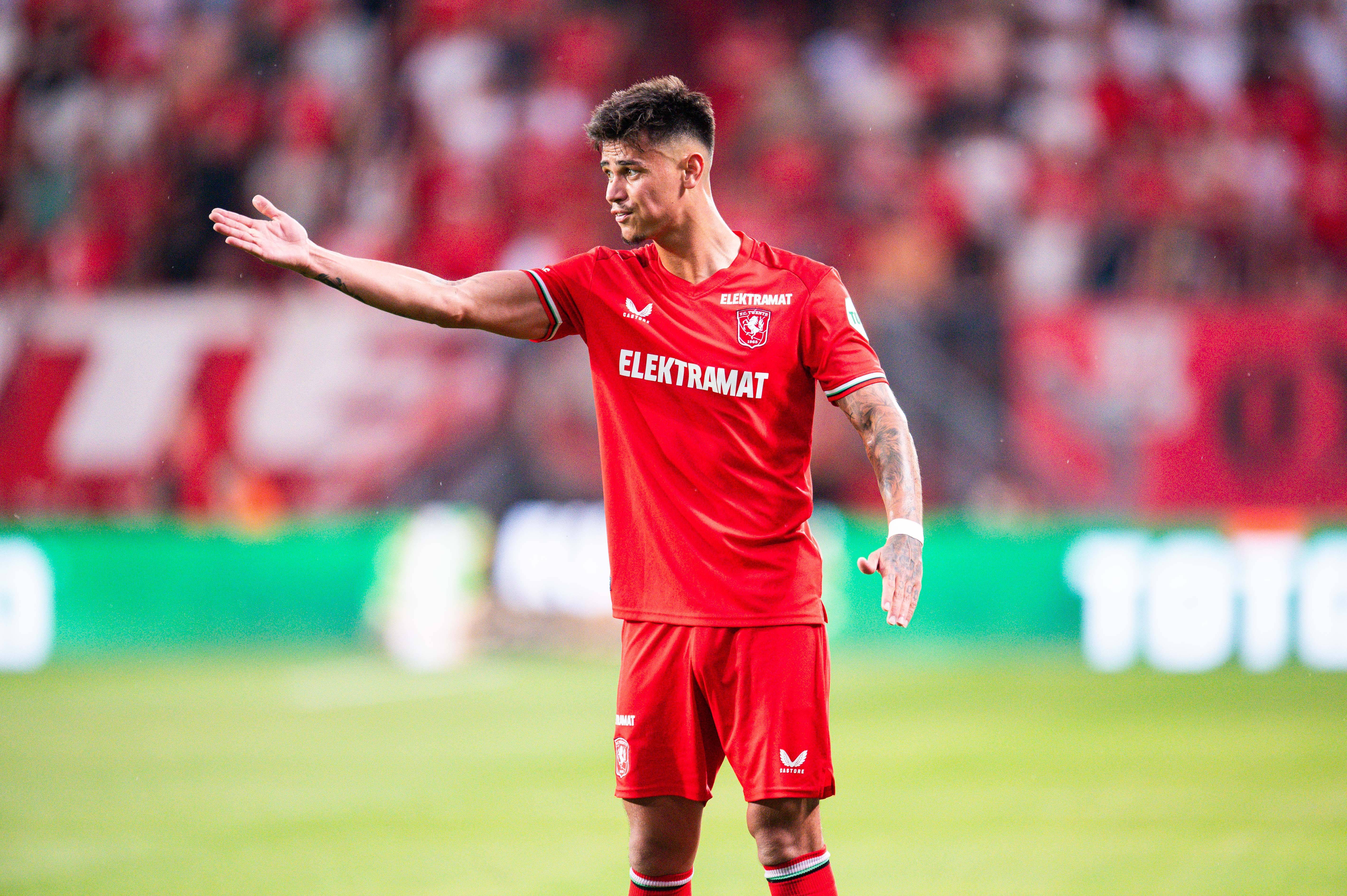 Mees Hilgers scoorde in de thuiswedstrijd tegen Red Bull Salzburg