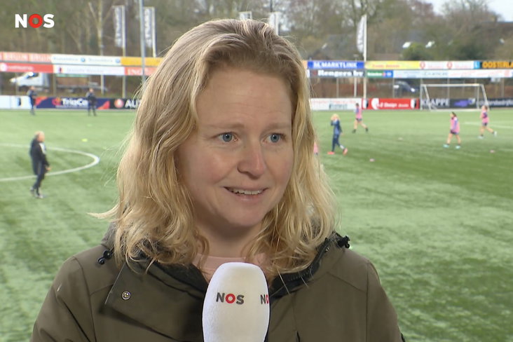 Mariska Kogelman staat de NOS te woord