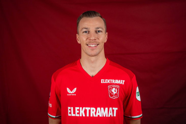 Arno Verschueren in het shirt van FC Twente
