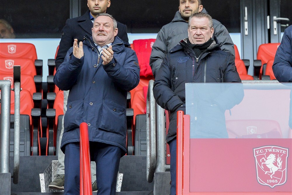 Ron Jans met Hans Nijland in De Grolsch Veste