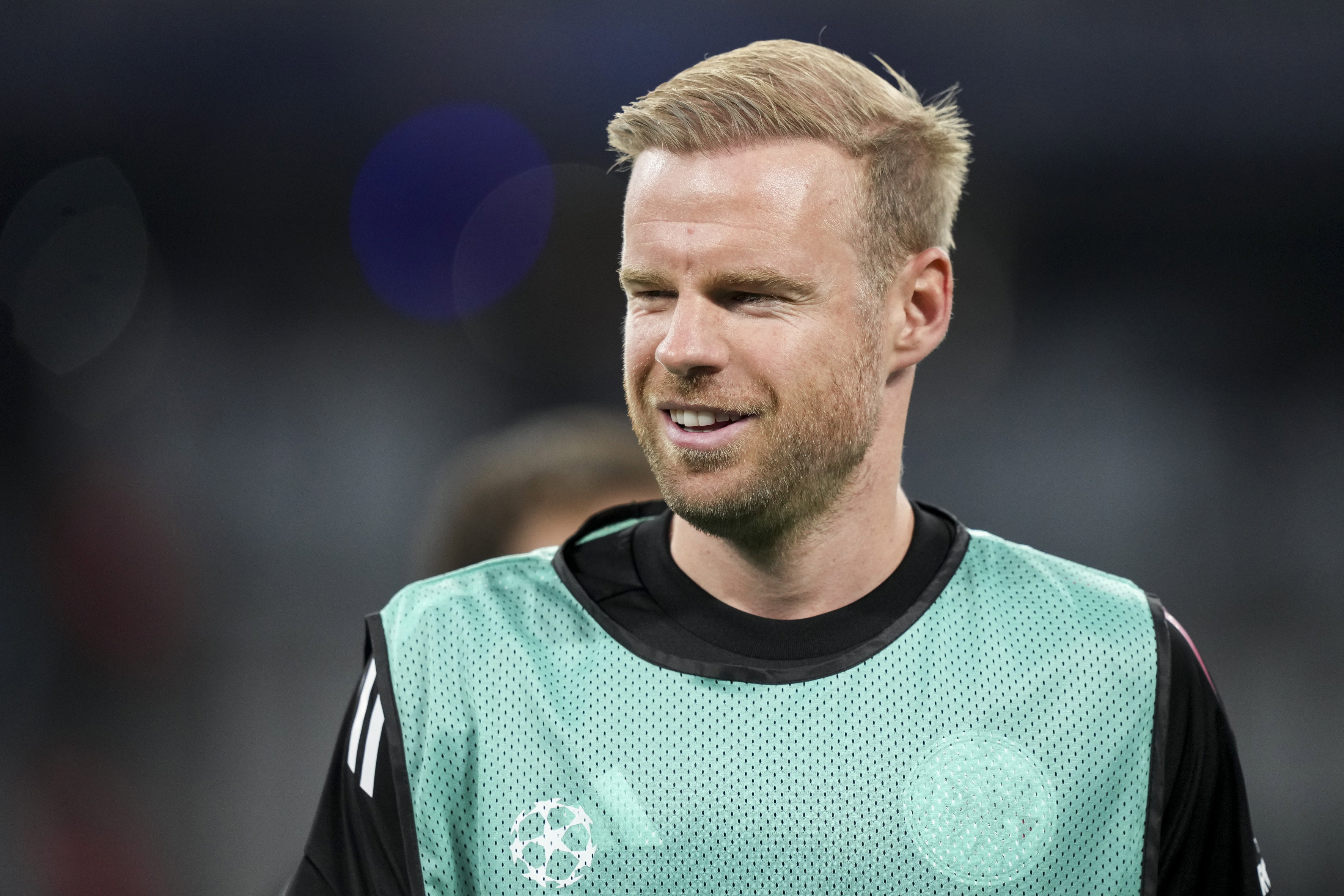 Davy Klaassen loopt warm