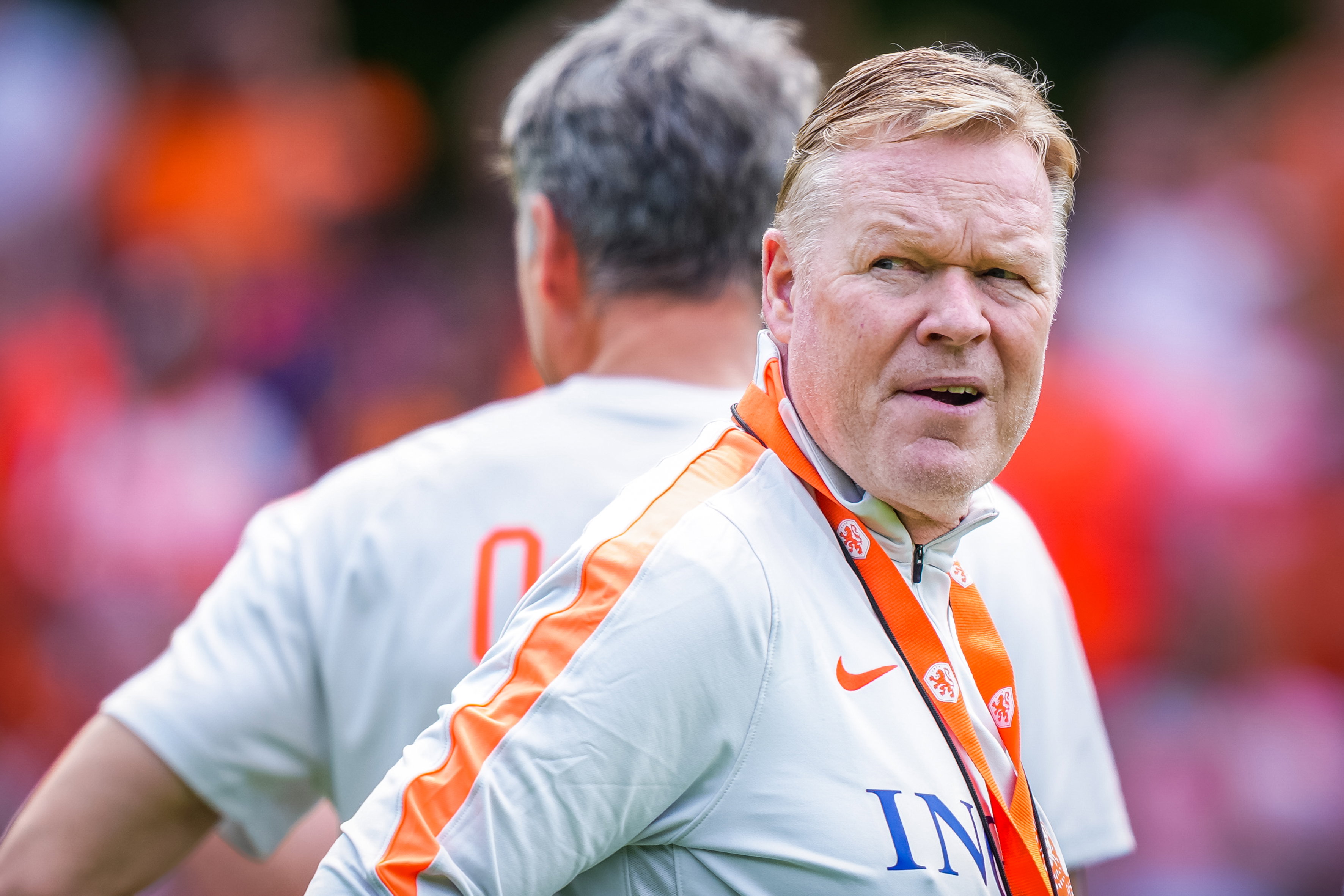Ronald Koeman op de KNVB Campus in Zeist