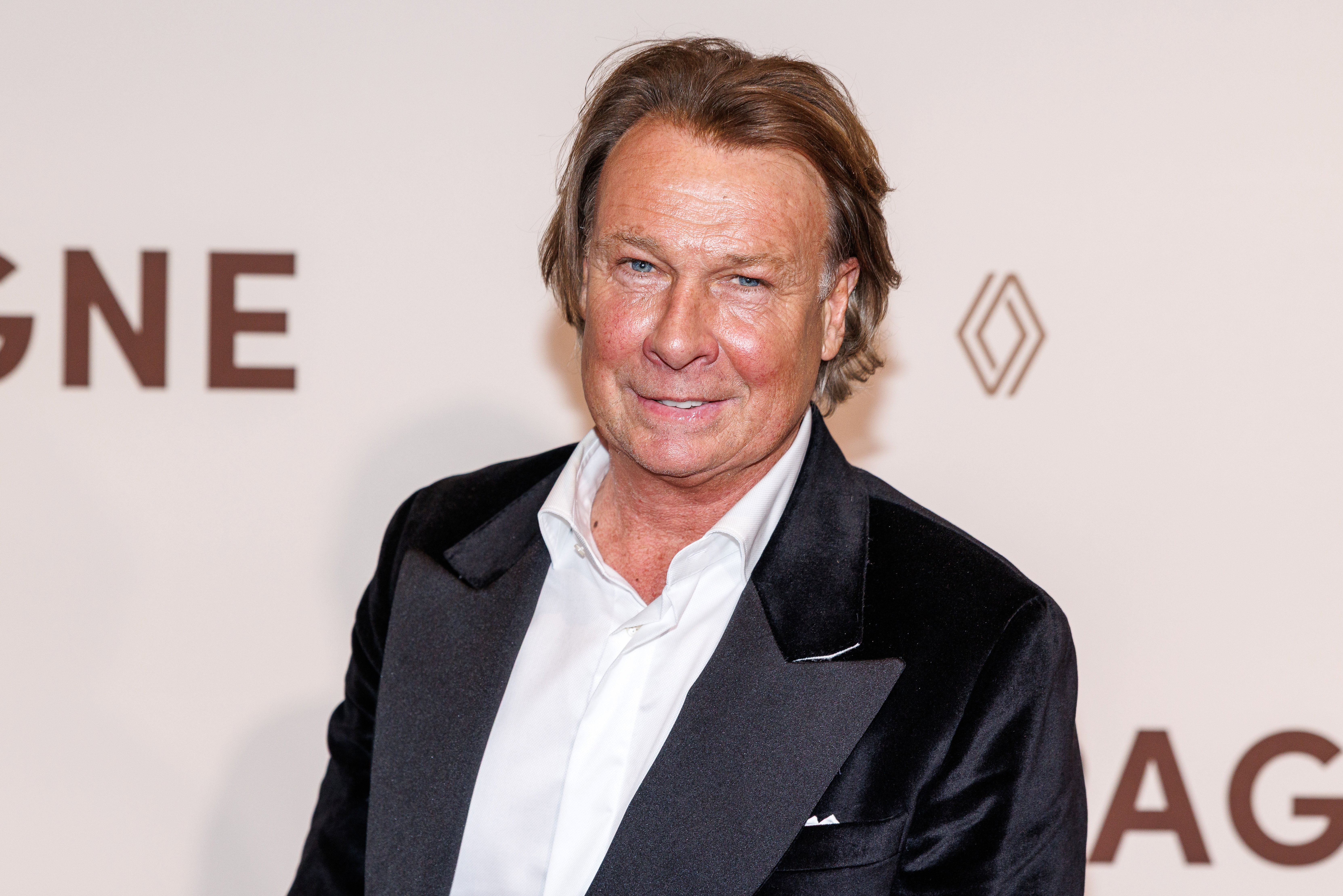 Hans Kraay junior bij de première van de film Champagne in Amsterdam