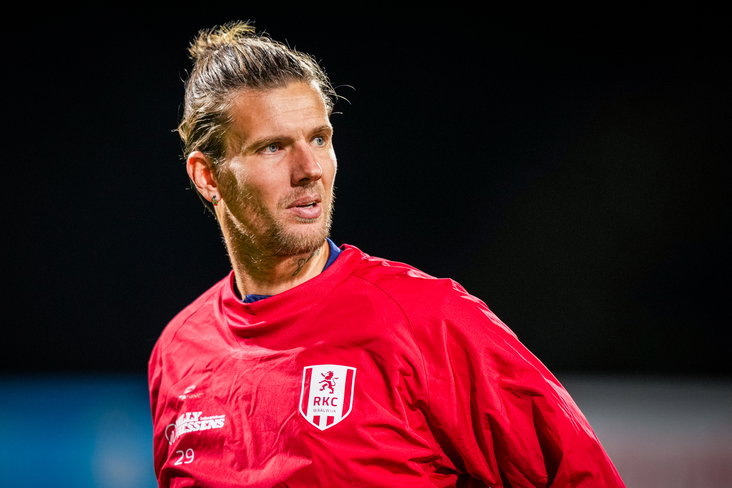 Michiel Kramer met een knotje