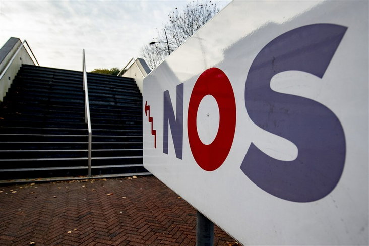 Het logo van de NOS