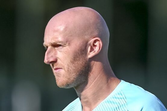 Martijn Meerdink bij de ex-internationals