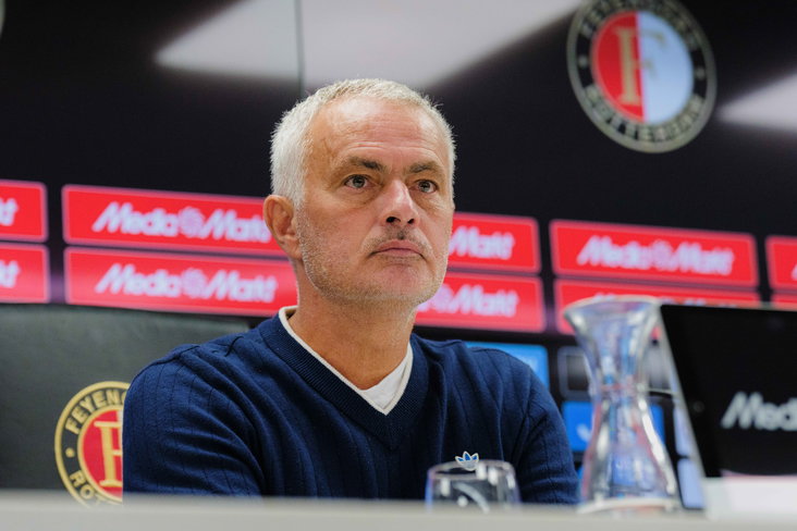José Mourinho in De Kuip