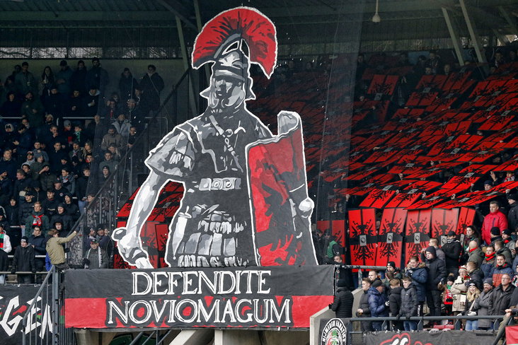 NEC-fans in De Goffert