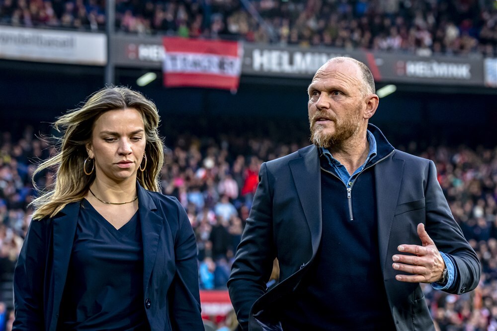 Joseph Oosting in De Kuip