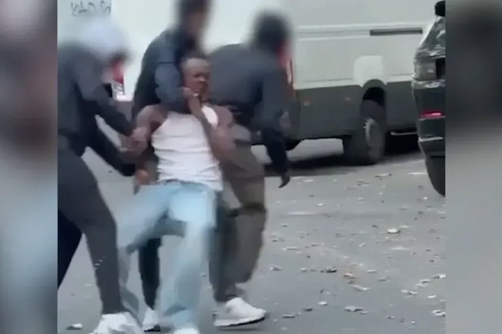 Mohammed Fuseini wordt overvallen