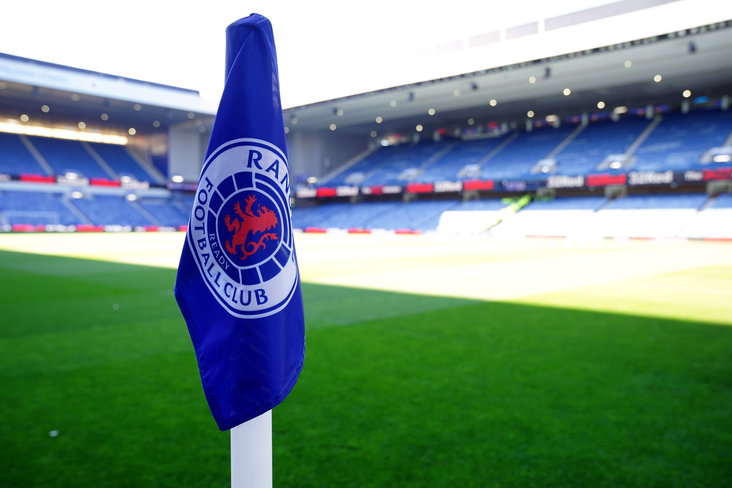 Ibrox, het stadion van Glasgow Rangers