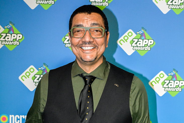 Jörgen Raymann bij de Zapp Awards