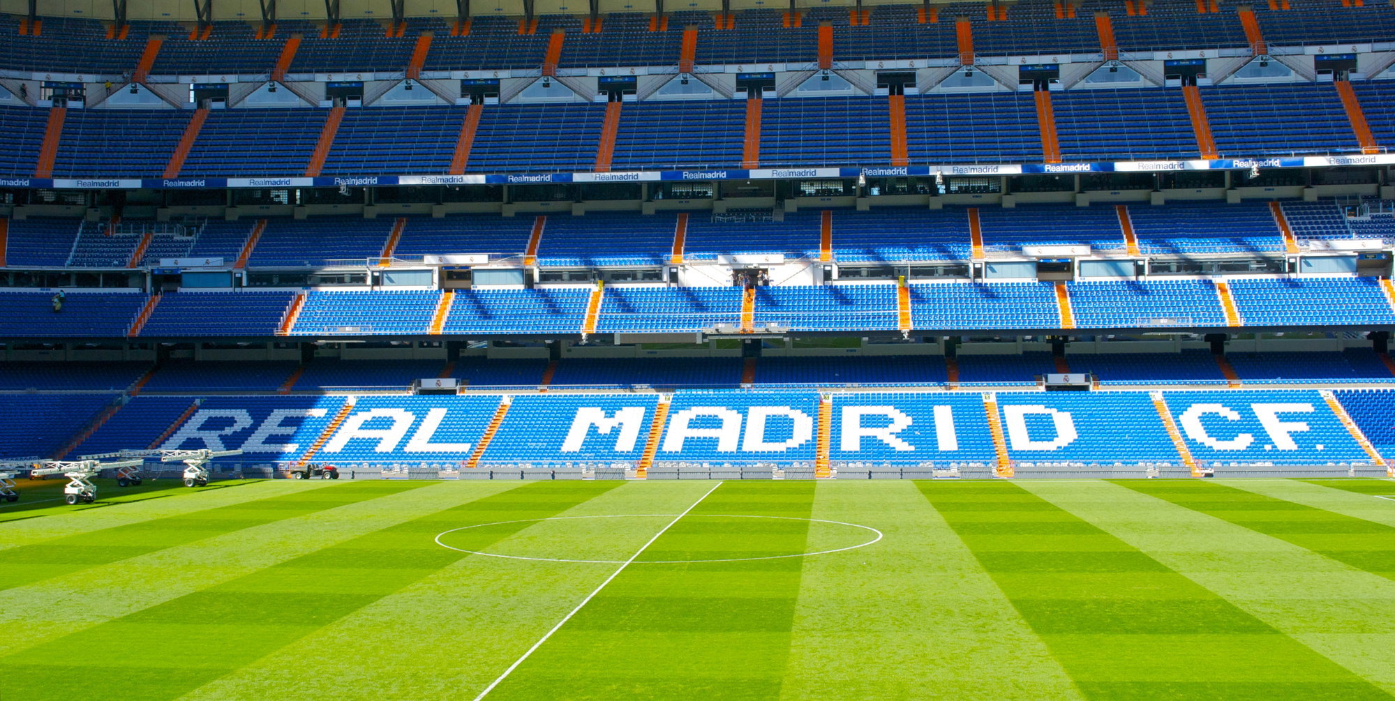 Het stadion van Real Madrid
