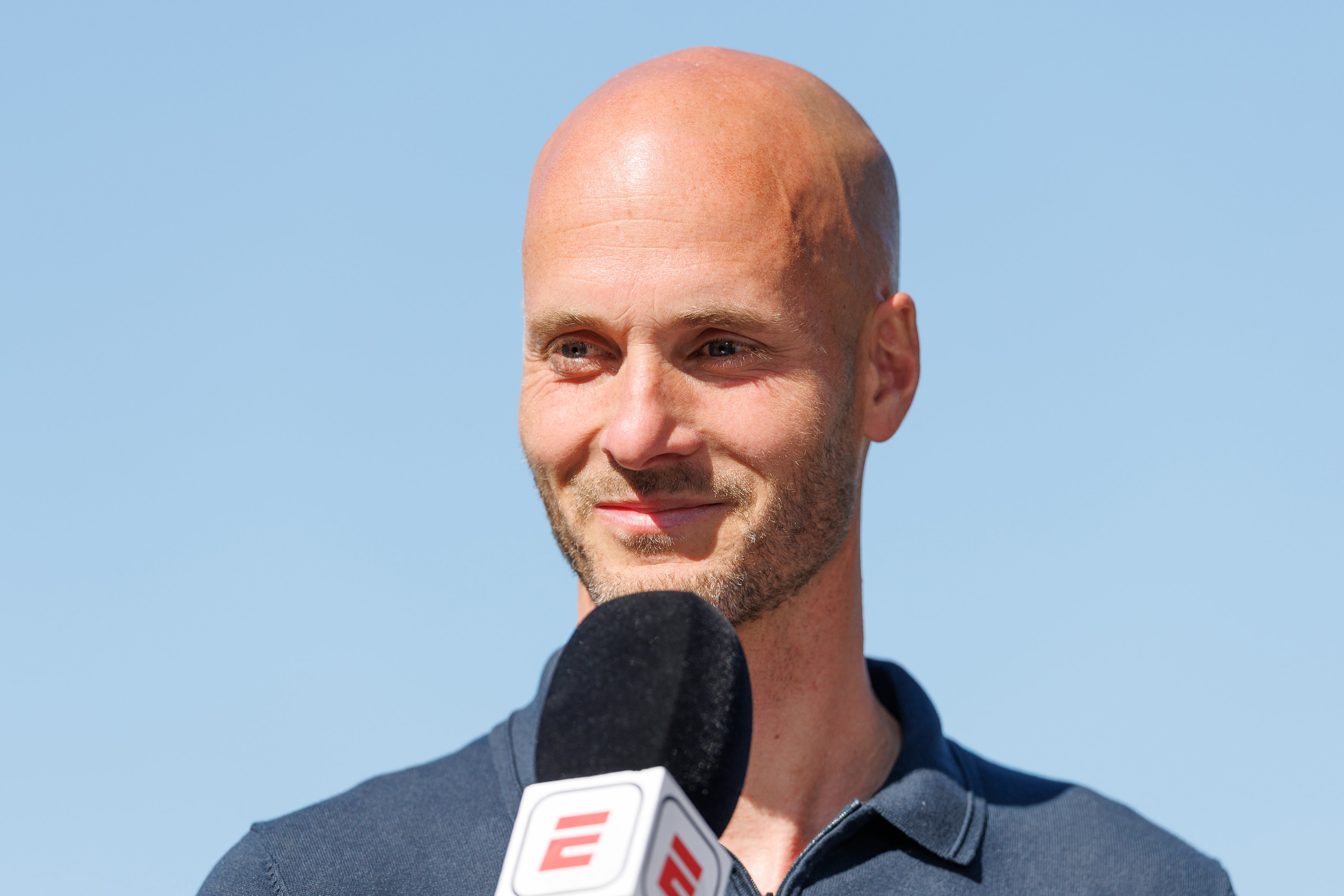 Paul Simonis in de zon