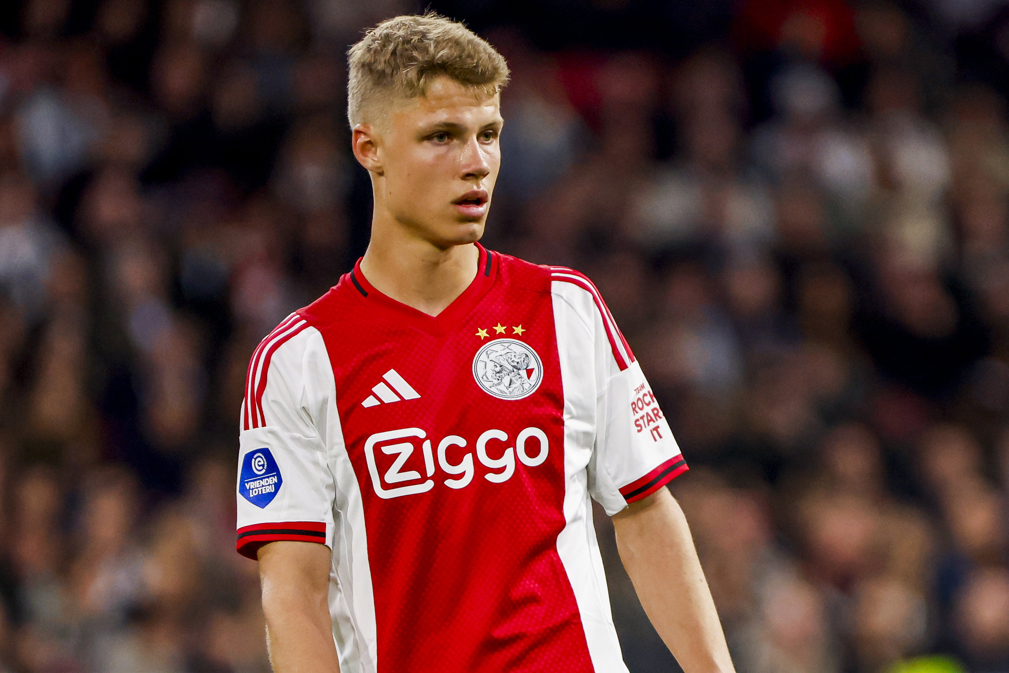 Sean Steur in de Johan Cruijff Arena