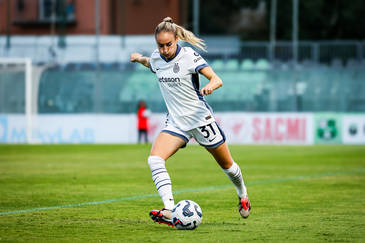Tessa Wullaert in actie bij Inter