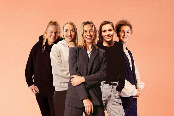 Jackie Groenen, Laura Dijkema, Maria Verschoor, Raisa Schoon en Lois Abbingh