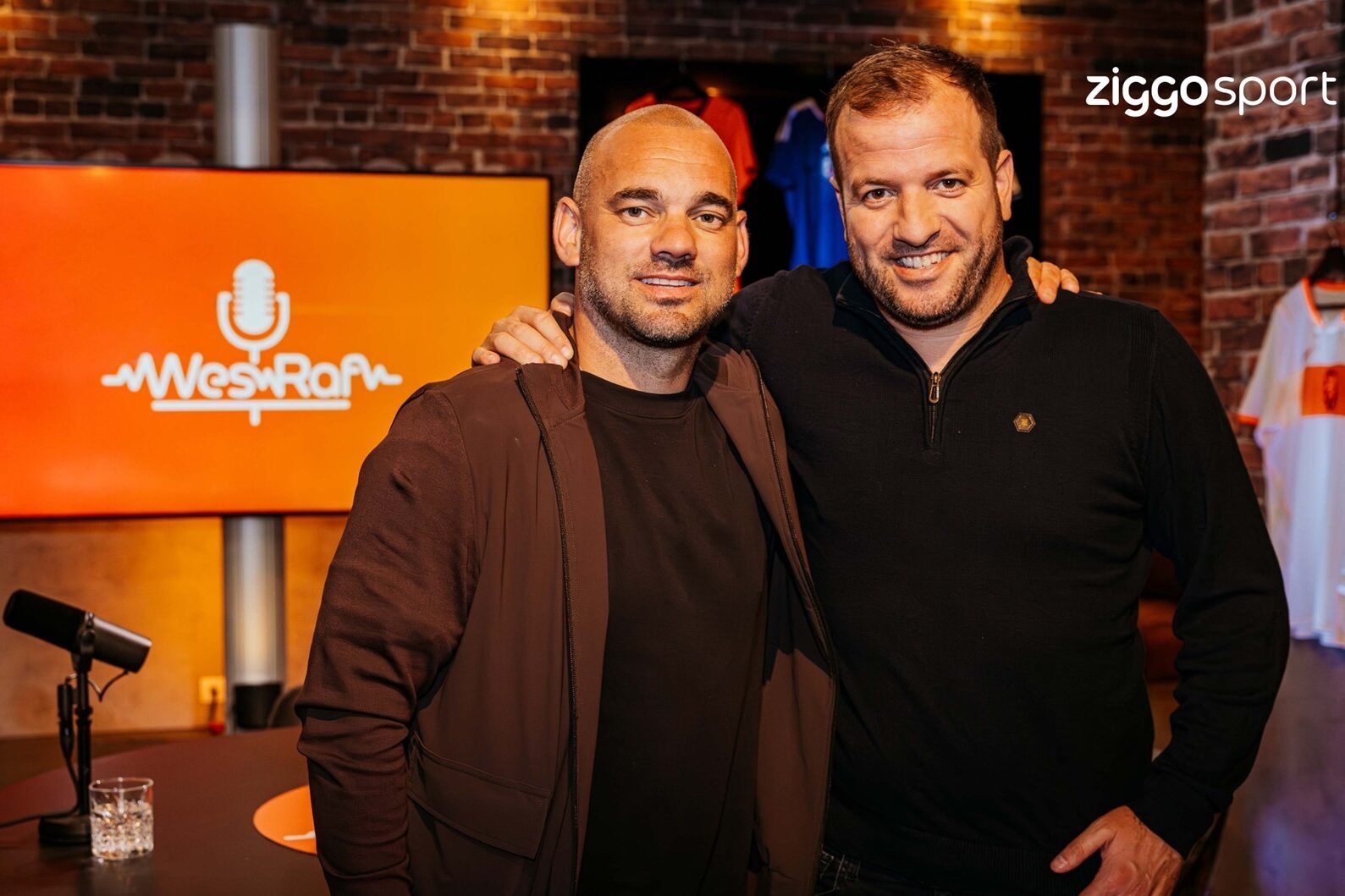 Wesley Sneijder en Rafael van der Vaart