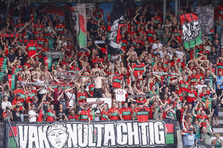 NEC-fans in Nijmegen