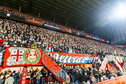 FC Twente-fans in de gracht bij Vak-P