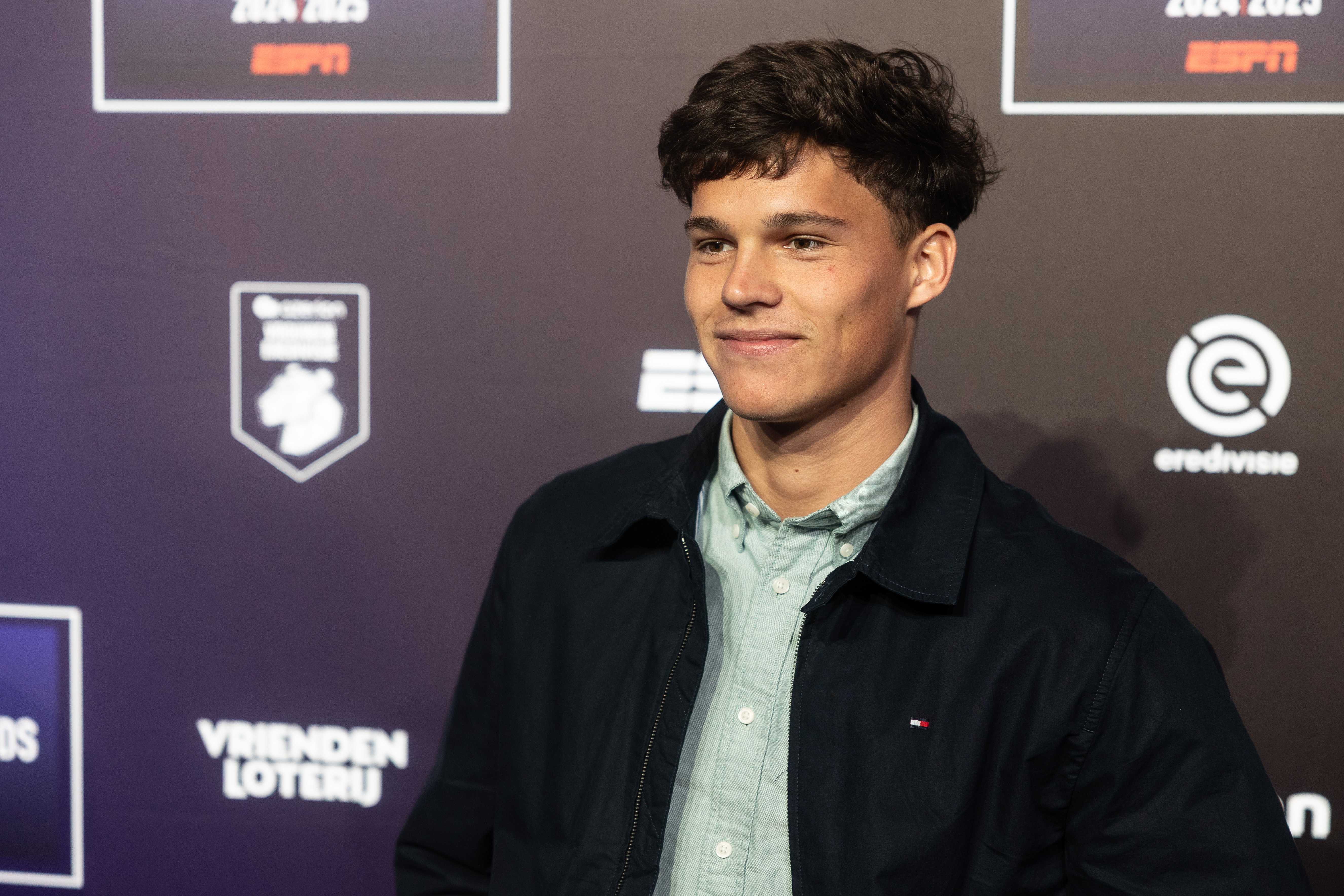 Thom van Bergen bij de uitreiking van de Eredivisie Awards in Utrecht