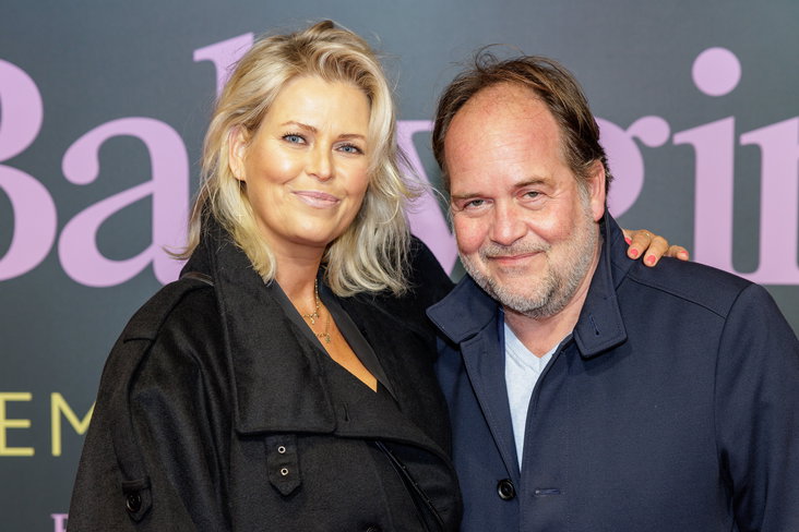 Michel van Egmond met zijn partner Antoinnette Scheulderman