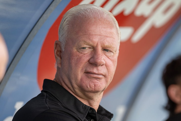 John van Loen als trainer van VVCS