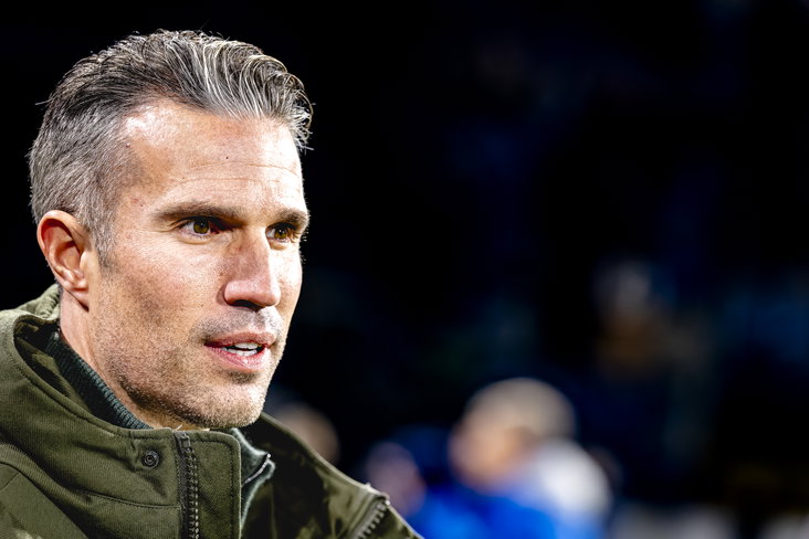 SC Heerenveen-trainer Robin van Persie