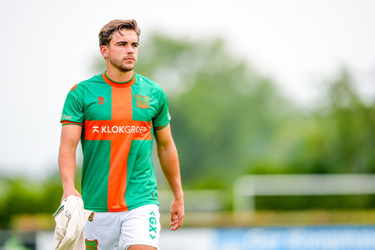 Bart van Rooij tijdens de voorbereiding van NEC
