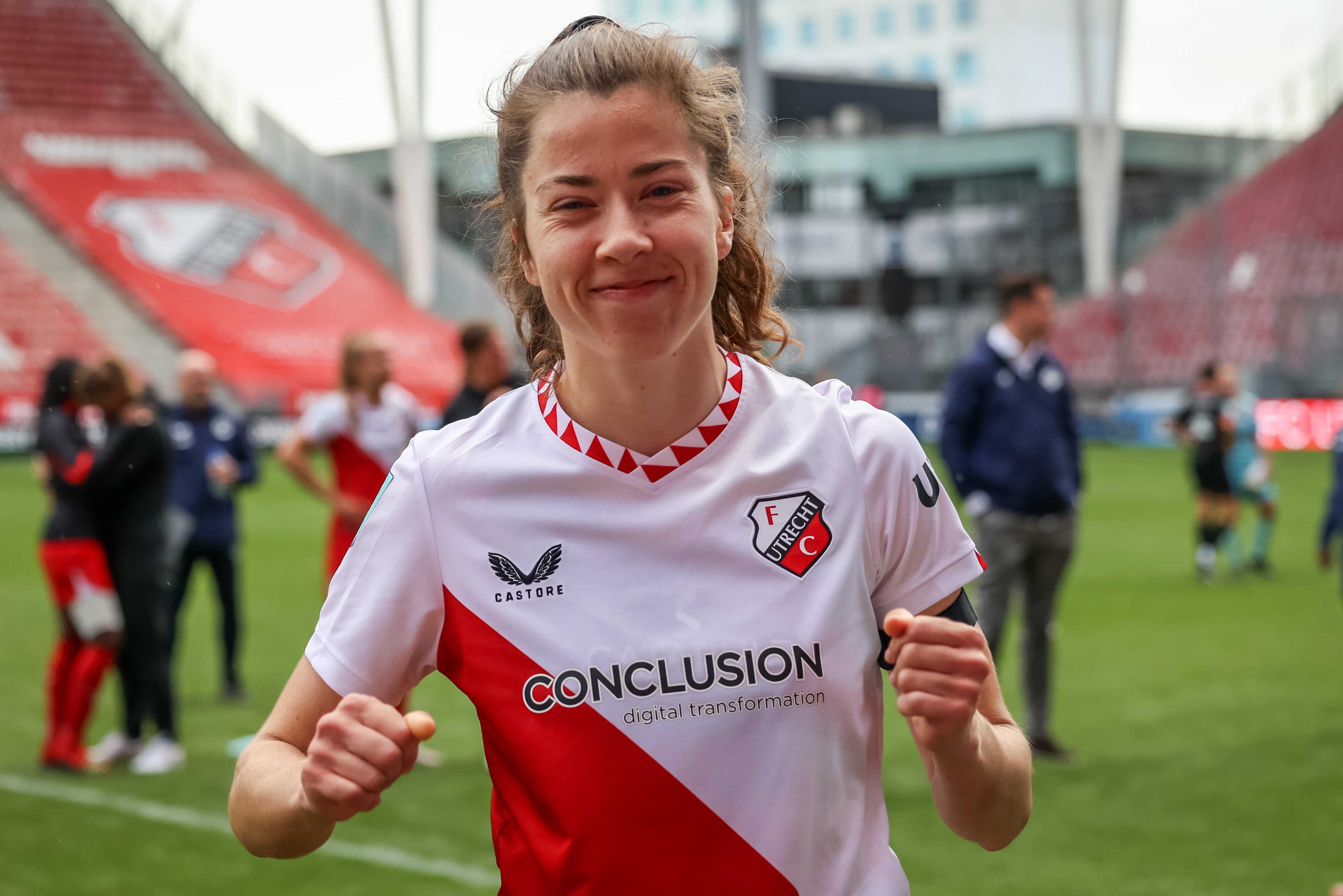 Nurija van Schoonhoven in De Galgenwaard