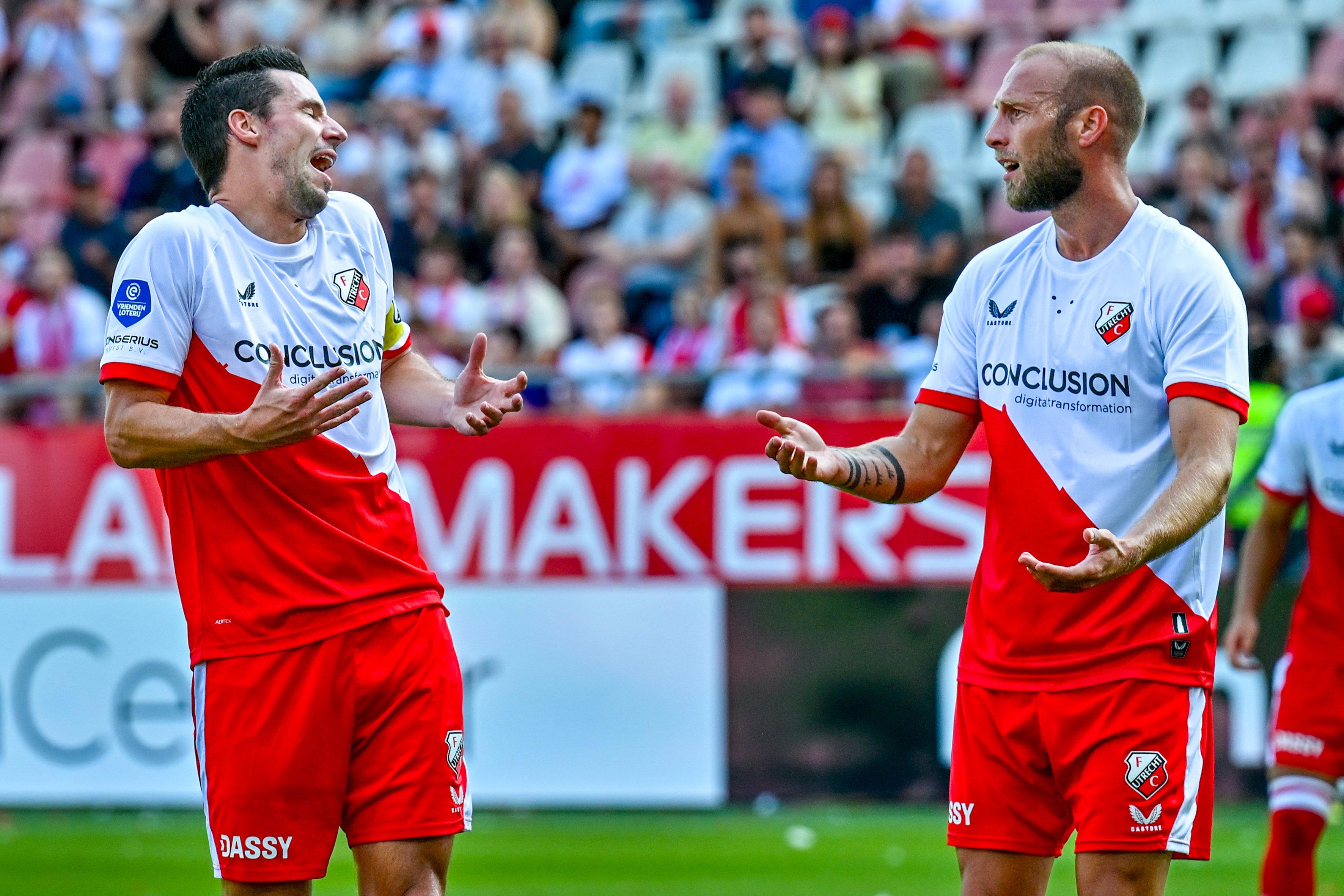 Nick Viergever en Mike van der Hoorn