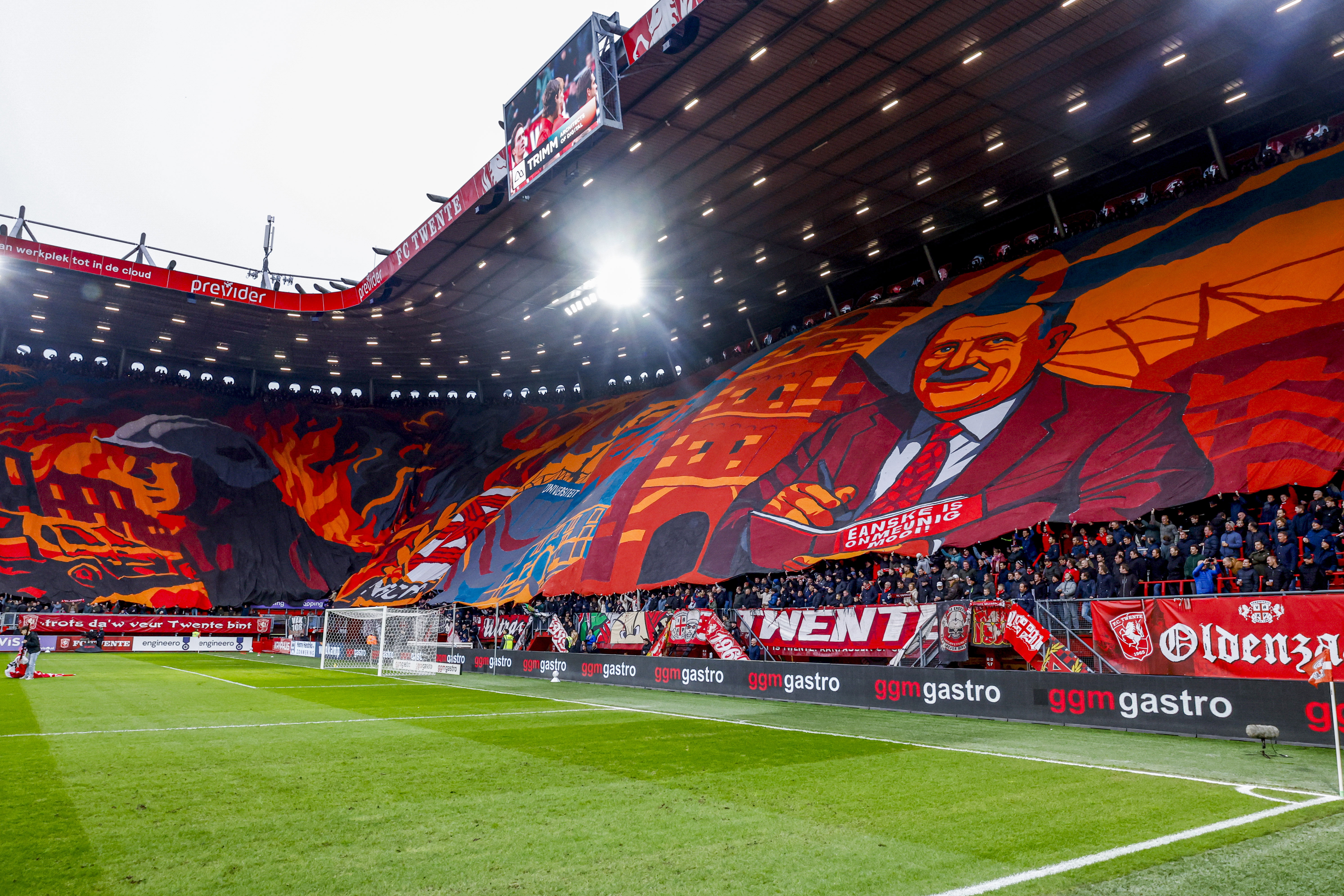 Grandioze sfeeractie bij FC Twente