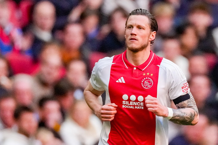 Wout Weghorst in de Arena