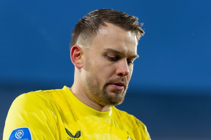 Timon Wellenreuther druipt af na een nederlaag van Feyenoord