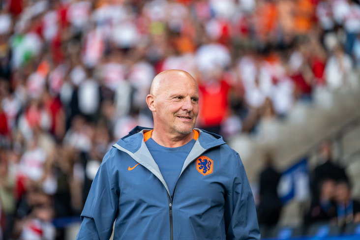 René Wormhoudt bij het Nederlands elftal